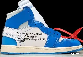 Hyperoad BLUE AIR 1 POWDER UNC JORDAN OF - 0429